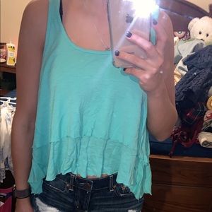 Blue flowy tank, Aeropostale’s